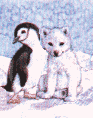 krlig pingvin og isbjrn (9KB)